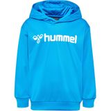 Hummel - Hmllogo Hoodie Kids - Hoodie - Diva Blue