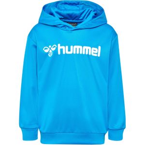 Hummel - Hmllogo Hoodie Kids - Hoodie - Diva Blue