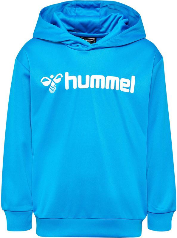Hummel - Hmllogo Hoodie Kids - Hoodie - Diva Blue