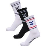 Hummel - hml3-PACK SOCKS CHEVRON HIGH RETRO - Enkelsokken - Multikleur - Stof