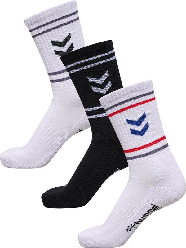 Hummel - hml3-PACK SOCKS CHEVRON HIGH RETRO - Enkelsokken - Multikleur - Stof