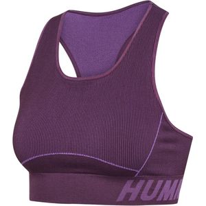 Hummel - Hmlte Christel Seamless Sports Top - Plum Perfect/Bellflower - Sporttop