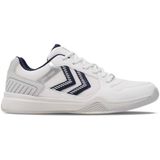 hummel All Court Handbalschoenen, uniseks, helder wit/LUNAR rok, 36 EU, Bright White Lunar Rok, 36 EU