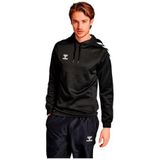 Hummel - hmlCORE XK POLY SWEAT HOODIE - Fleece - Zwart