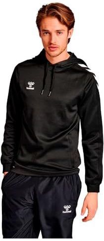 Hummel - hmlCORE XK POLY SWEAT HOODIE - Fleece - Zwart