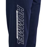 Sportbroeken - Sweatstof - Zwart - Logoprint - Tapered Pasvorm