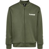 Hummel Trainingspak 'Tukas'  olijfgroen / wit