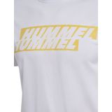 Hummel - Graphic Displaced - T-shirt - Zwart - Katoen