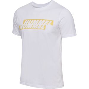 Hummel - Graphic Displaced - T-shirt - Zwart - Katoen
