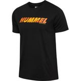 Hummel - hmlGRAPHIC BOLD LOGO TEE - T-shirt - Zwart - Katoen