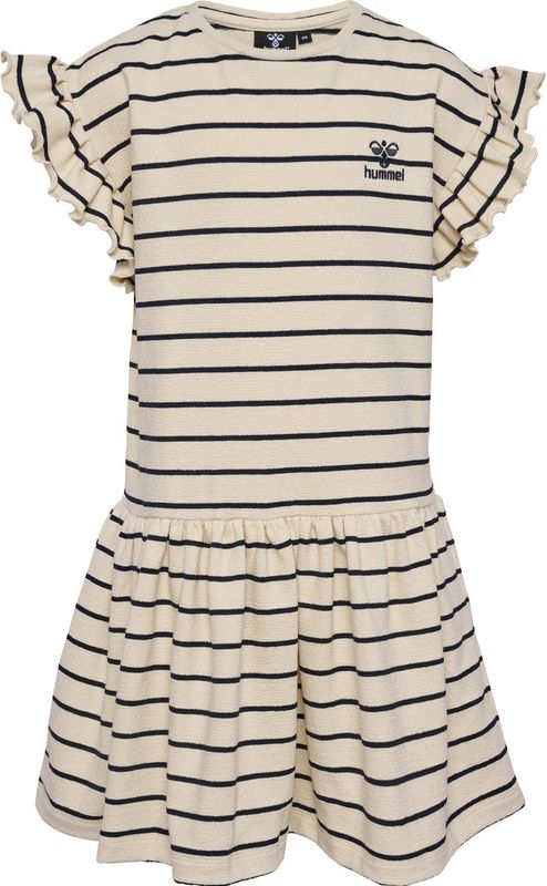 Hummel - hmlAJMA - Meisjesjurk - Biologisch Katoen - Zachte Gebreide Jersey
