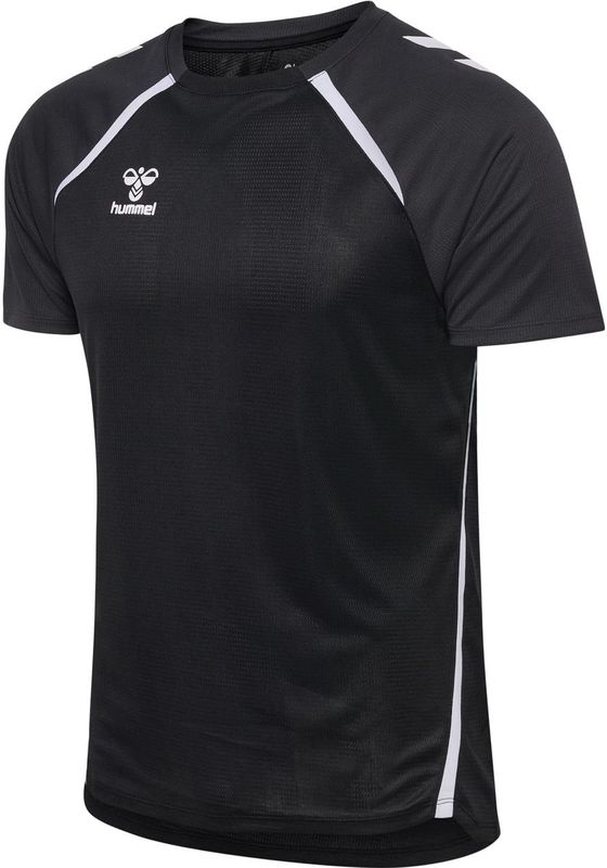 hmlLEAD 2.0 T-Shirt - Zwart - Katoen - Ademend