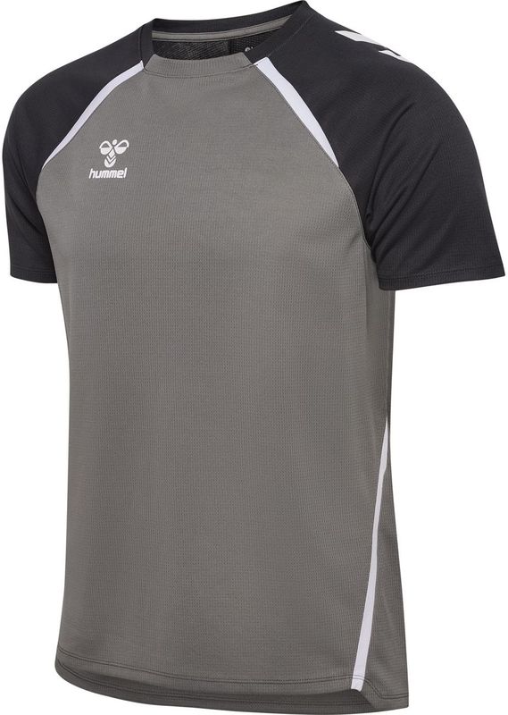 hmlLEAD 2.0 T-Shirt - Zwart - Katoen - Reguliere Pasvorm