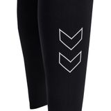 hml - ELEMENTAL COTTON HW TIGHTS - Leggings - Zwart - Biologische Katoen