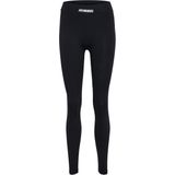 hml - ELEMENTAL COTTON HW TIGHTS - Leggings - Zwart - Biologische Katoen