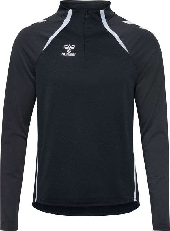 Hummel - hmlLEAD 2.0 HALF ZIP - Sportshirt - Zwart - BEECOOL-technologie