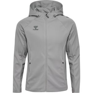 Hummel Sportsweatvest 'Cima 2.0'  grijs / zwart
