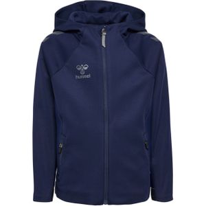 Hummel - hmlCIMA 2.0 ZIP HOODIE - Sweatshirt - Blauw - Katoen