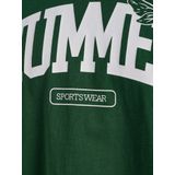Hummel - University Bee - T-shirt - Wit - Korte Mouwen