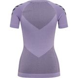 Hummel - Naadloze Dames Top - Zwart - Katoen - Comfortabel Design