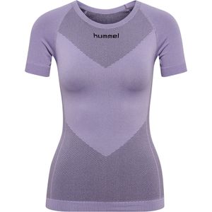 Hummel - Naadloze Dames Top - Zwart - Katoen - Comfortabel Design