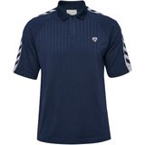 Hummel - Archive - Poloshirt - Blauw - Katoen