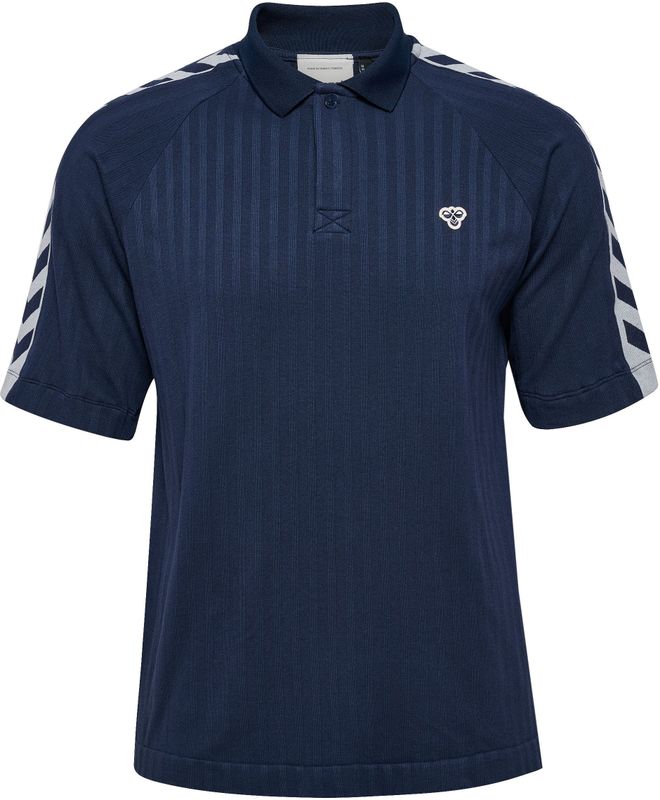 Hummel - Archive - Poloshirt - Blauw - Katoen