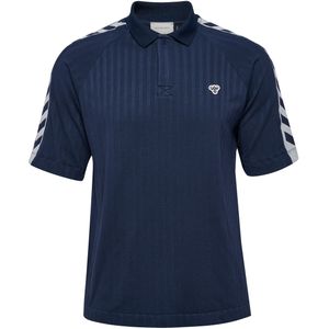 Hummel - Archive - Poloshirt - Blauw - Katoen