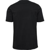 hummel T-shirt HmlPULSE - Kleur: Black - 100% Katoen - Sportieve Stijl
