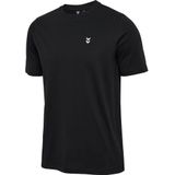 hummel T-shirt HmlPULSE - Kleur: Black - 100% Katoen - Sportieve Stijl