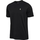 hummel T-shirt HmlPULSE - Kleur: Black - 100% Katoen - Sportieve Stijl