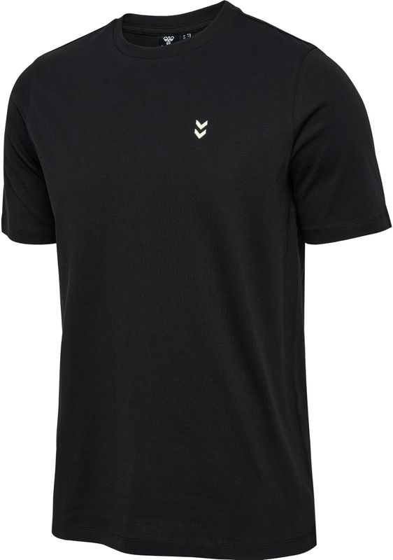 hummel T-shirt HmlPULSE - Kleur: Black - 100% Katoen - Sportieve Stijl