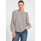 Freequent - Blouse - Zwart - Katoen