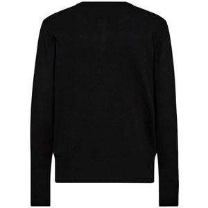 Freequent - FQKATIE - Vest - Zwart - Fijngebreid - Lange Mouwen