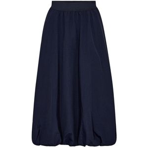 FREE/QUENT - A-lijnrok - Zwart - Elastische Band