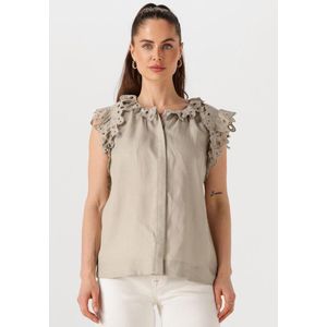 Copenhagen Muse - Natuli - Blouse - Beige - Katoen