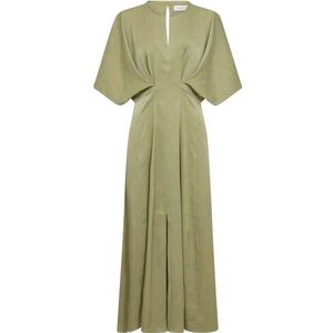 Copenhagen Muse Vianna Dress Jurk Dames - Groen - Midi