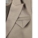 Copenhagen Muse - Winter Twig - Blazer - Grijs - Polyester Viscose Elastaan