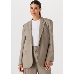 Copenhagen Muse - Winter Twig - Blazer - Grijs - Polyester Viscose Elastaan
