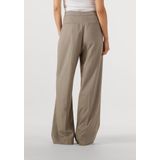 Copenhagen Muse, Dames, Broeken, Beige, Maat: L Leer,