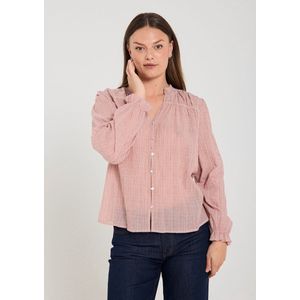 Freequent - FQHelly 206314 - Blouse - Moonbeam w. Baked Apple