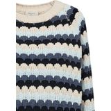 Freequent - Veelkleurige Trui - Ronde Hals - Dames - 100% Polyester