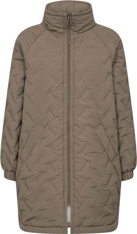Freequent - FQCROWN - Gewatteerde Jas - Morel - Casual Look