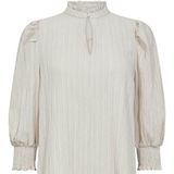 Freequent - Fqgrsvalse Blouse 206362 - Moonbeam - Dames Blouse