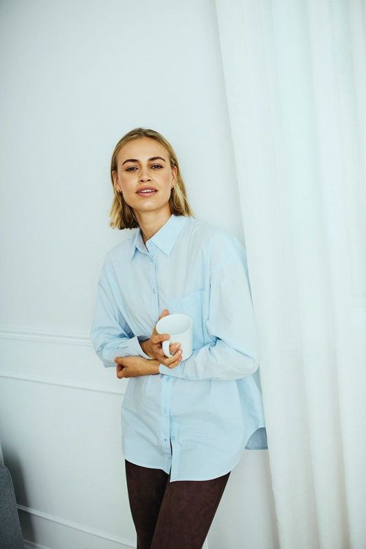 Free Quent - Fqjolle - Blouse - Lichtblauw