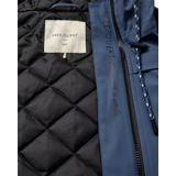 Freequent - Gewatteerde Regenjas - Blauw - Dames