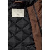 Free Quent - Fqrain-jacket - Gewatteerde Regenjas - Mustang