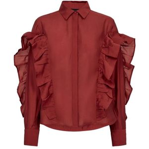 Copenhagen Muse - Cmmolly - Overhemd - Rood - Polyester