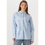Copenhagen Muse - Cmvatan-Shirt - Blouse - Lichtblauw - Katoen