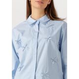 Copenhagen Muse - Cmvatan-Shirt - Blouse - Lichtblauw - Katoen